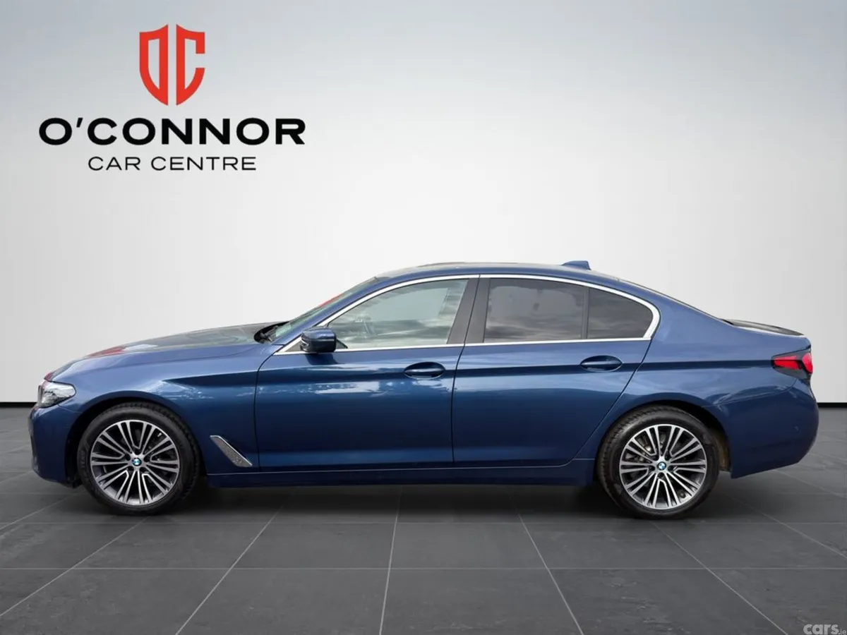BMW 5-Series Saloon, Diesel, 2021, Blue