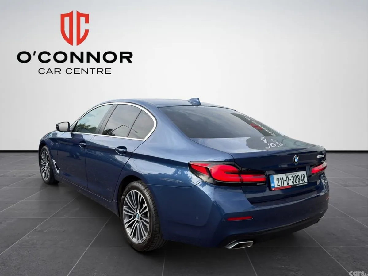BMW 5-Series Saloon, Diesel, 2021, Blue