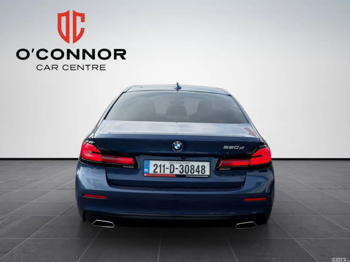 BMW 5-Series Saloon, Diesel, 2021, Blue