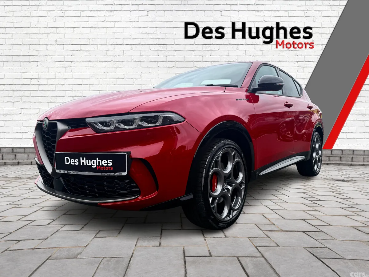Alfa Romeo Tonale SUV, Petrol Plug-in Hybrid, 2023, Red