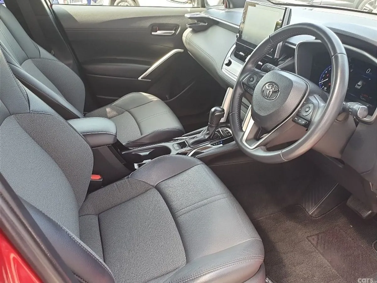 Toyota Corolla Cross SUV, Petrol Hybrid, 2022, Red