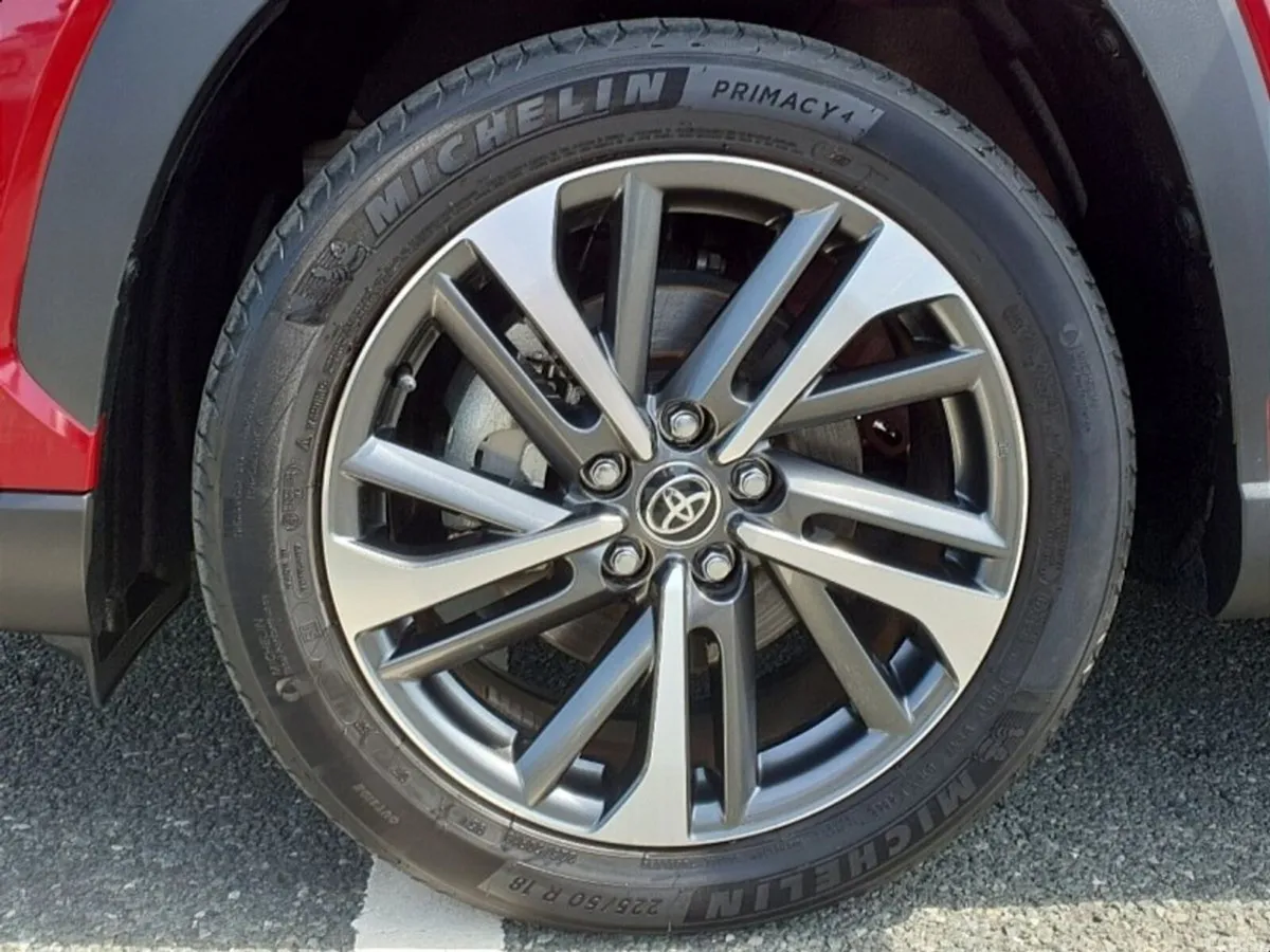 Toyota Corolla Cross SUV, Petrol Hybrid, 2022, Red