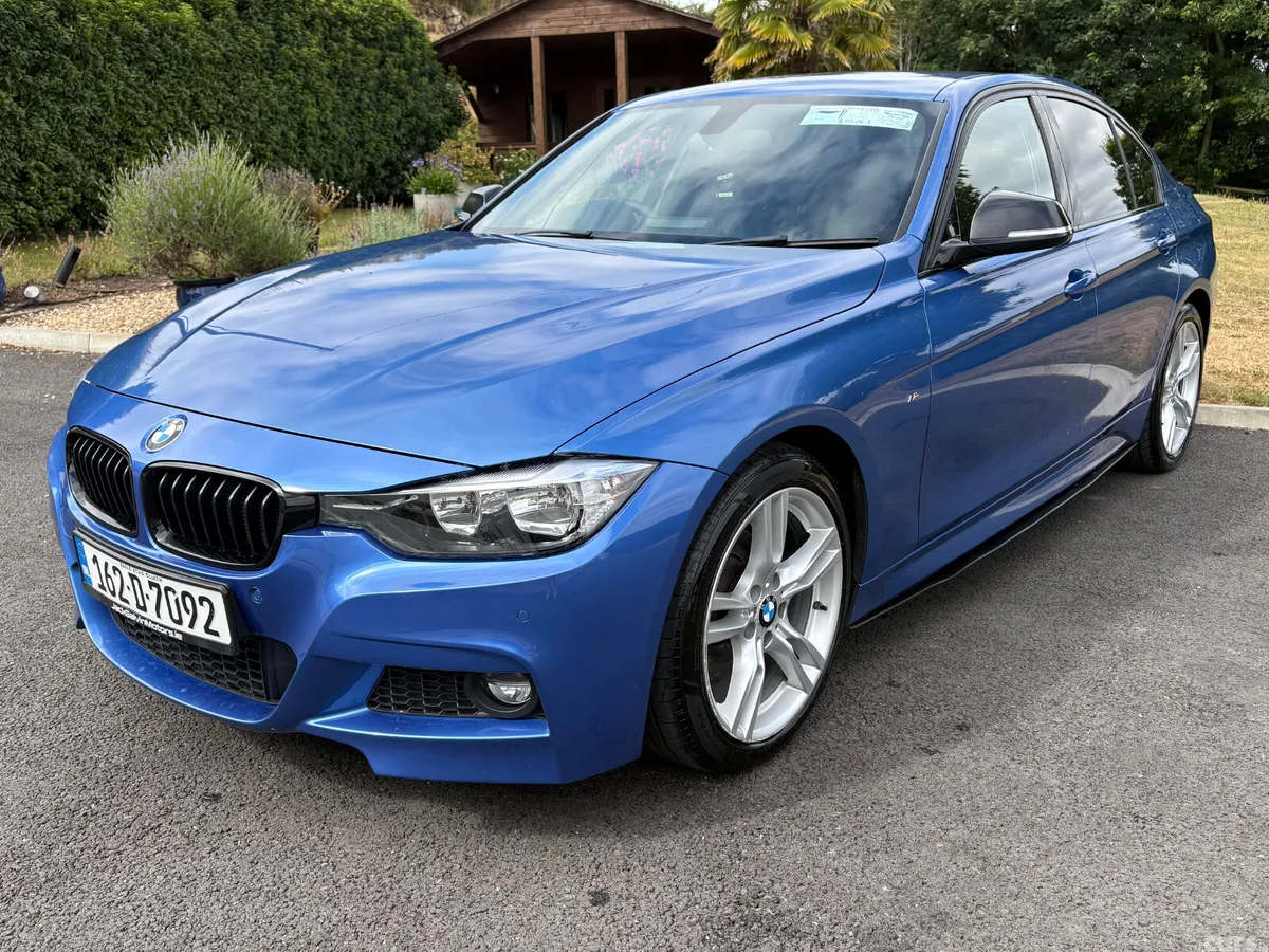 BMW 3-Series Saloon, Diesel, 2016, Blue