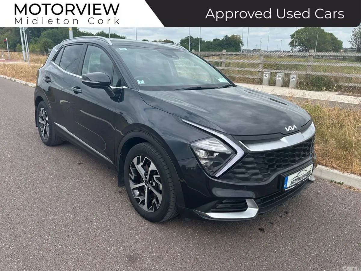 Kia Sportage SUV, Diesel Hybrid, 2023, Black