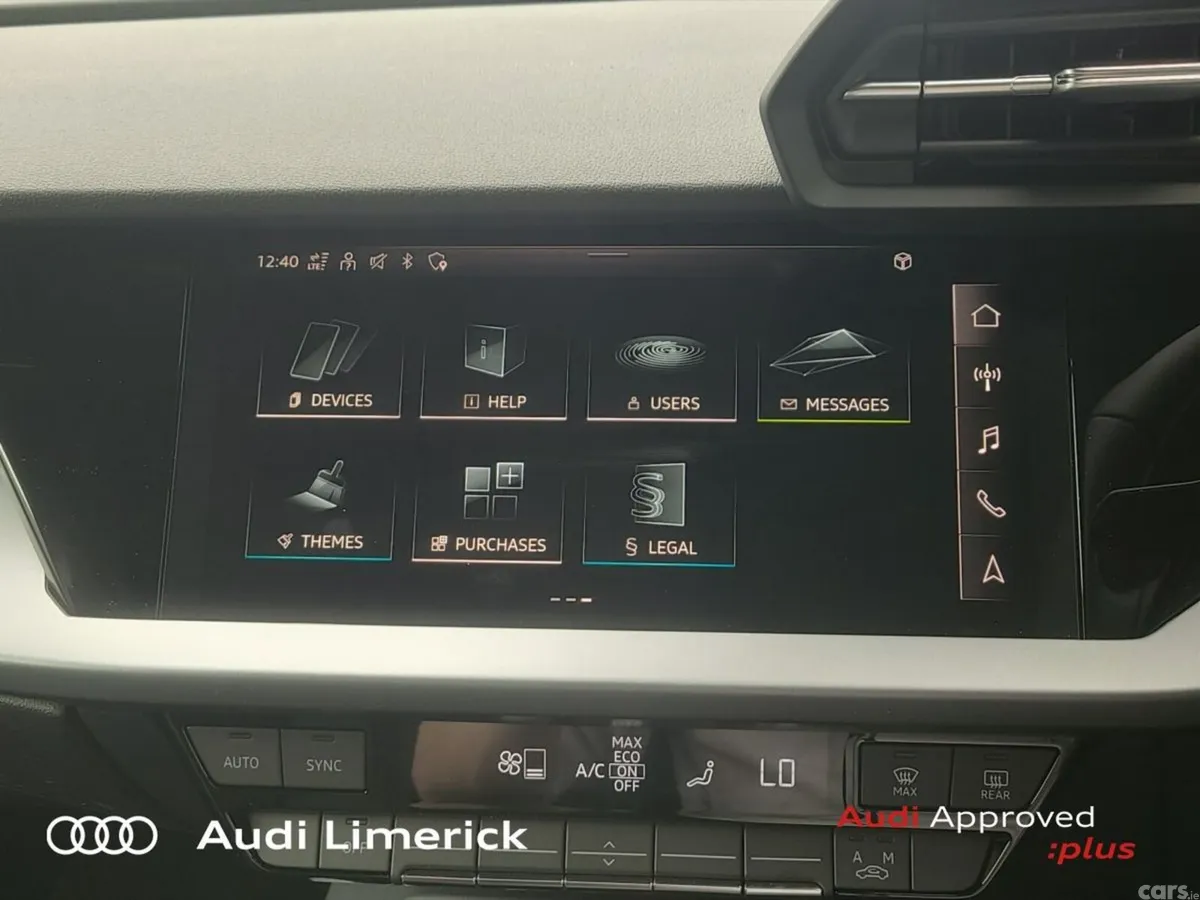 Audi A3 Saloon, Petrol, 2026, Black