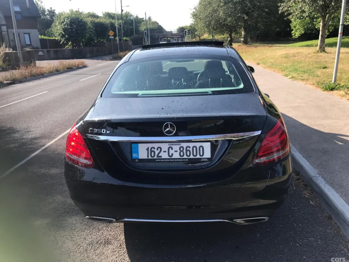 Mercedes-Benz C-Class Saloon, Petrol Plug-in Hybrid, 2016, Black