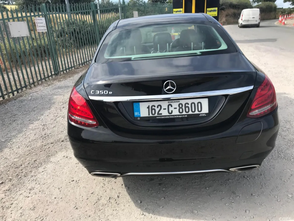 Mercedes-Benz C-Class Saloon, Petrol Plug-in Hybrid, 2016, Black