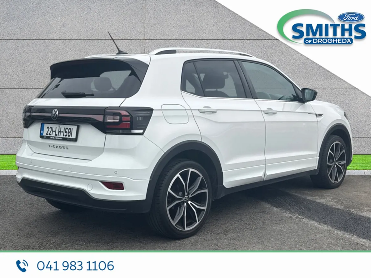 Volkswagen T-Cross Estate, Petrol, 2022, White