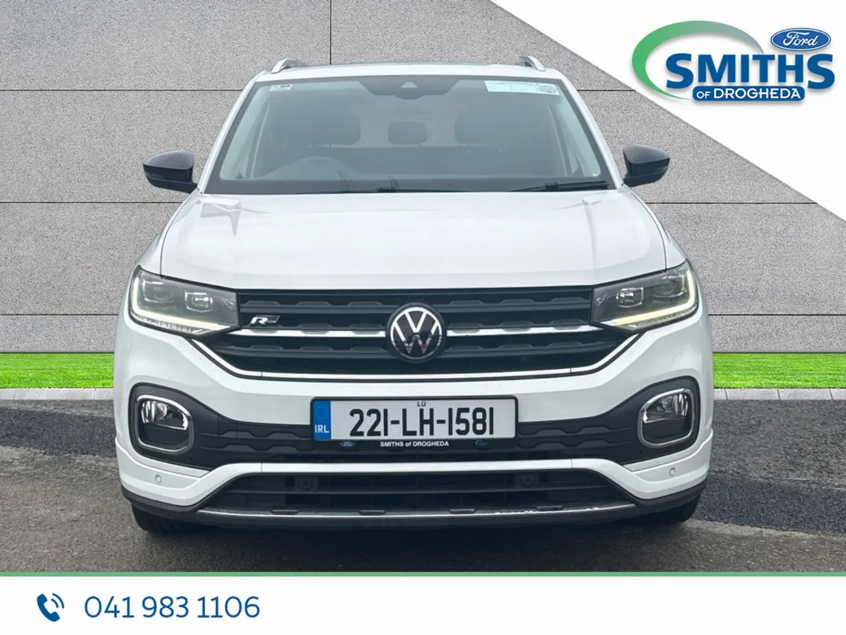 Volkswagen T-Cross Estate, Petrol, 2022, White