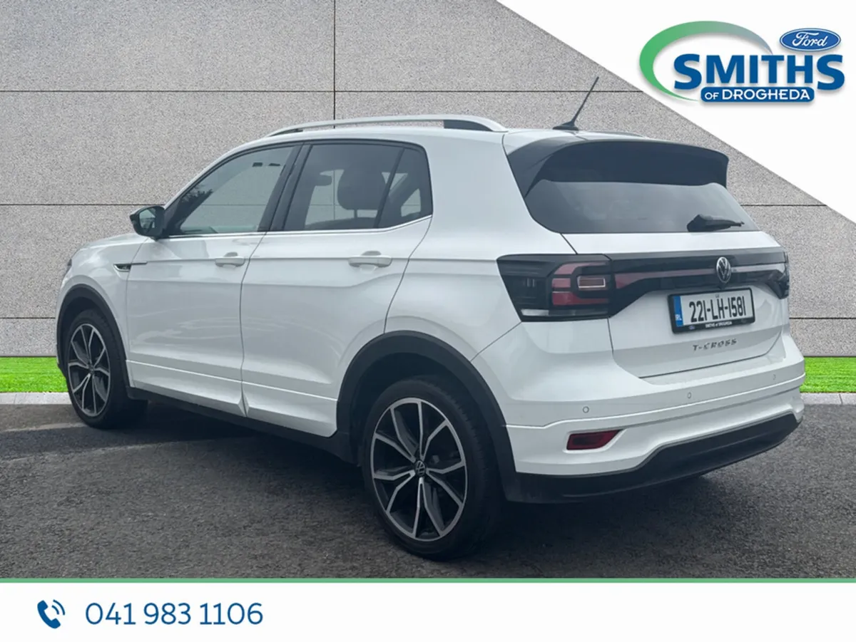 Volkswagen T-Cross Estate, Petrol, 2022, White