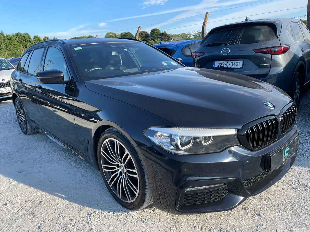 BMW 5-Series Estate, Diesel, 2018, Black