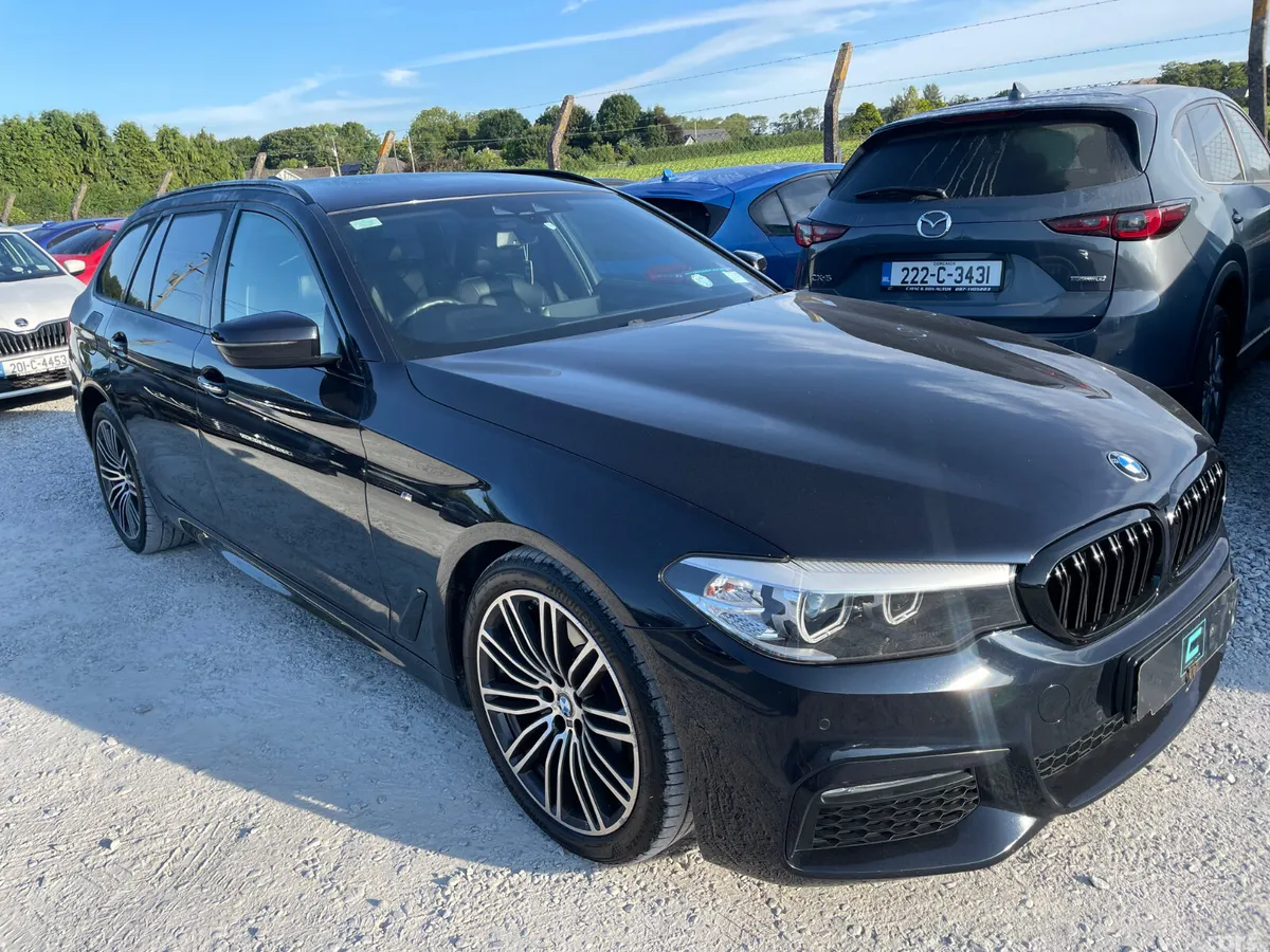 BMW 5-Series Estate, Diesel, 2018, Black