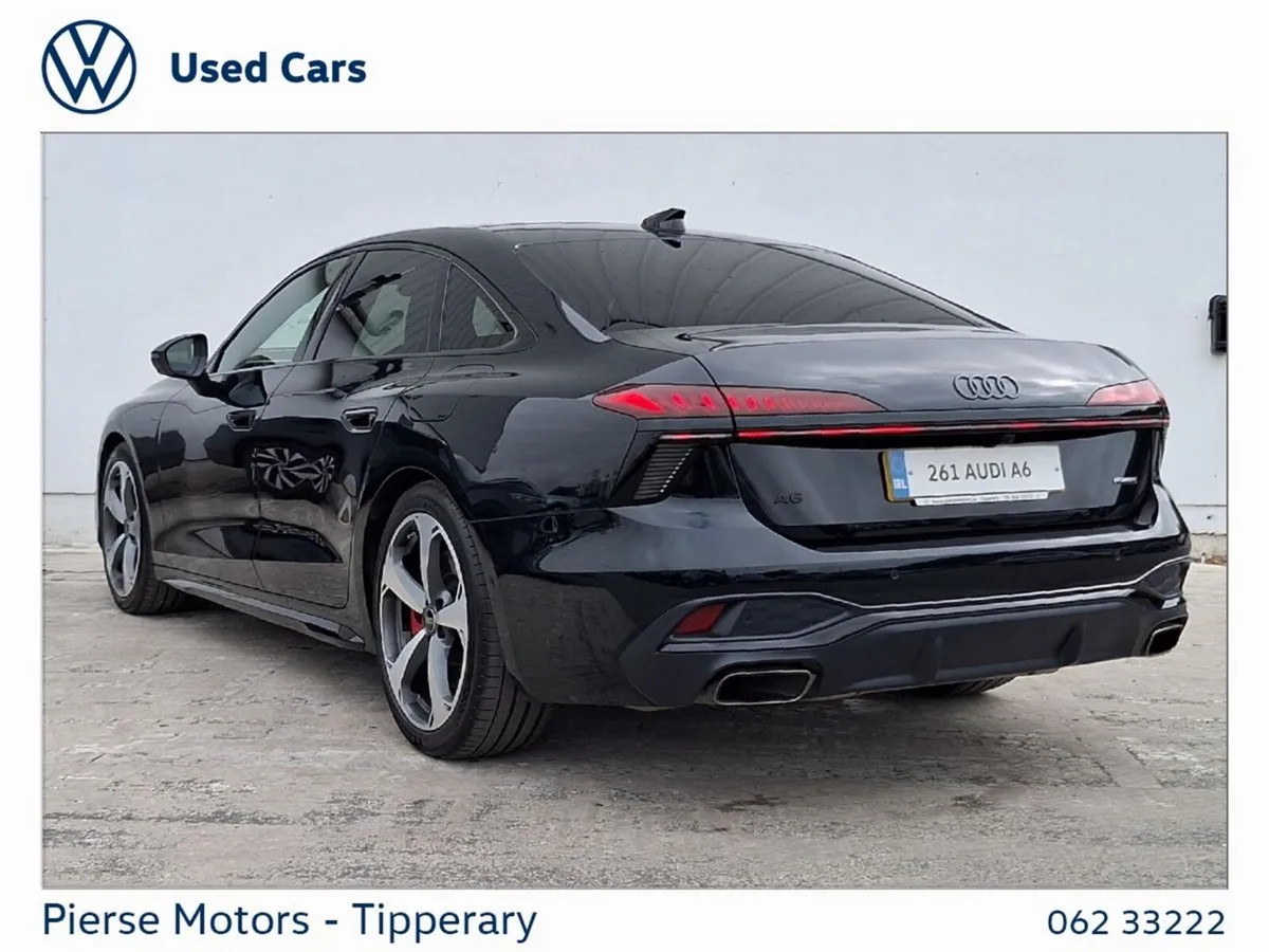 Audi A6 Saloon, Petrol Hybrid, 2026, Black
