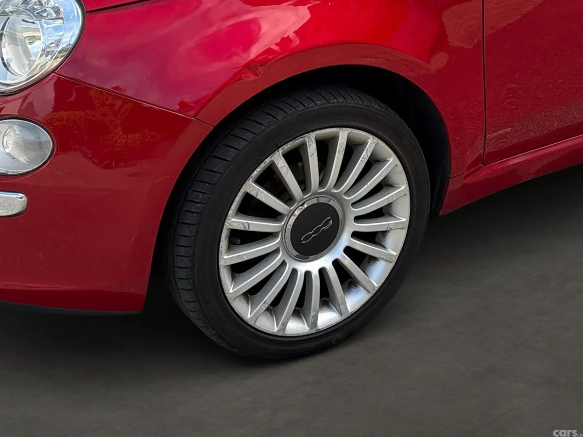 Fiat 500 Hatchback, Petrol, 2013, Red