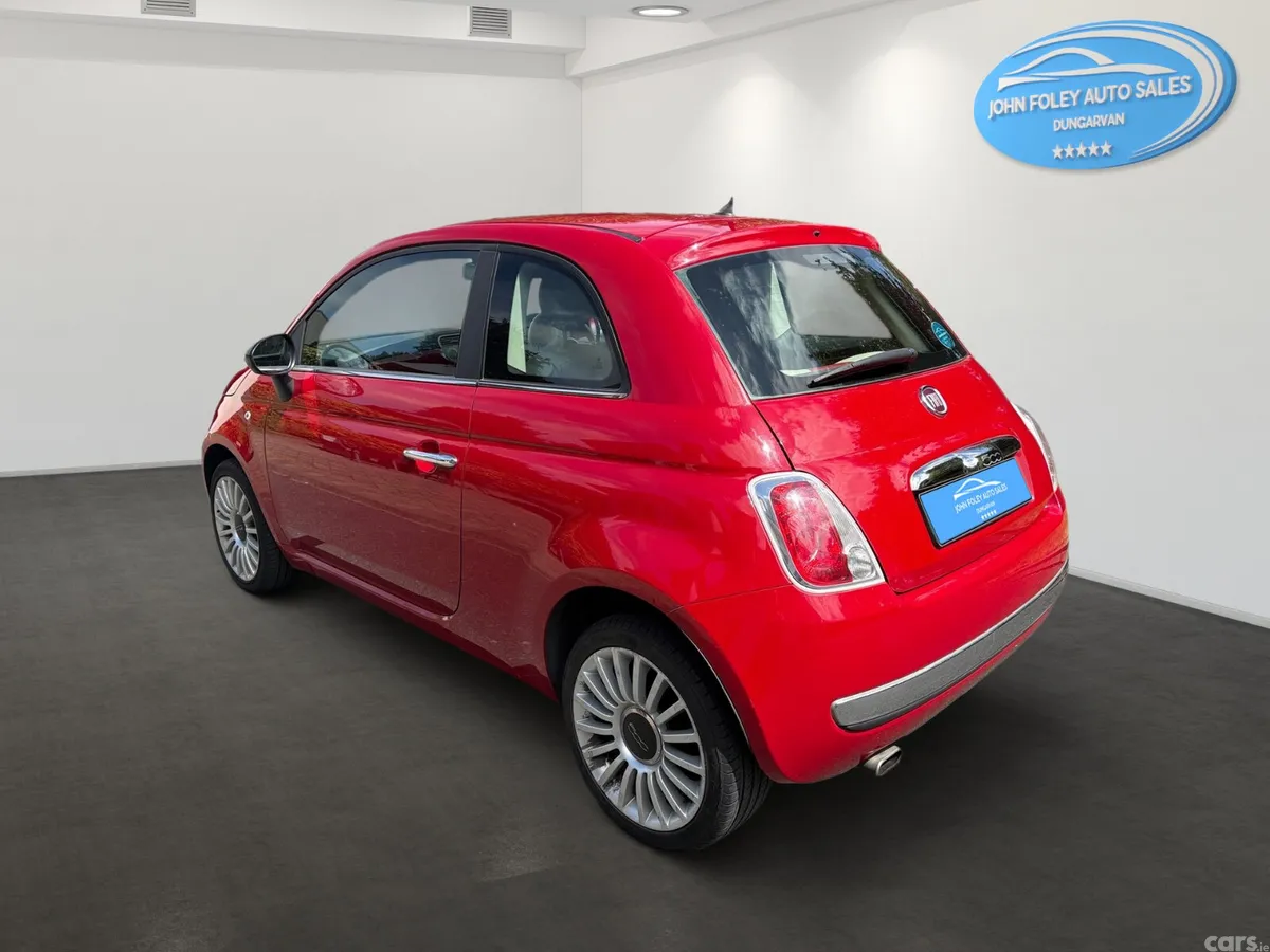 Fiat 500 Hatchback, Petrol, 2013, Red