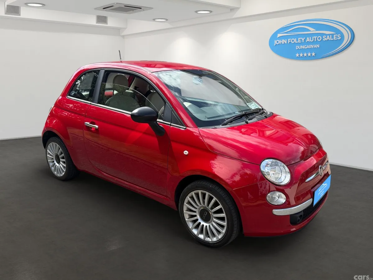Fiat 500 Hatchback, Petrol, 2013, Red