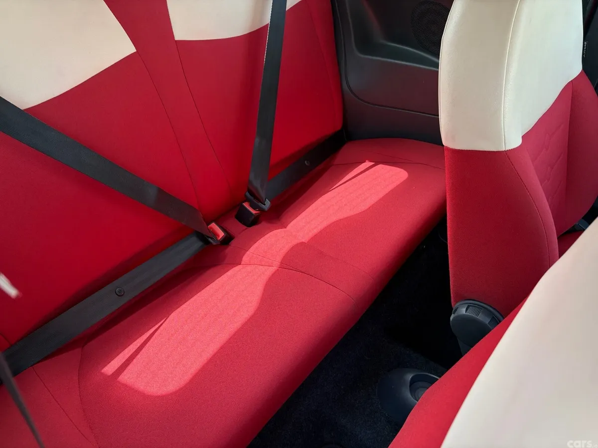 Fiat 500 Hatchback, Petrol, 2013, Red