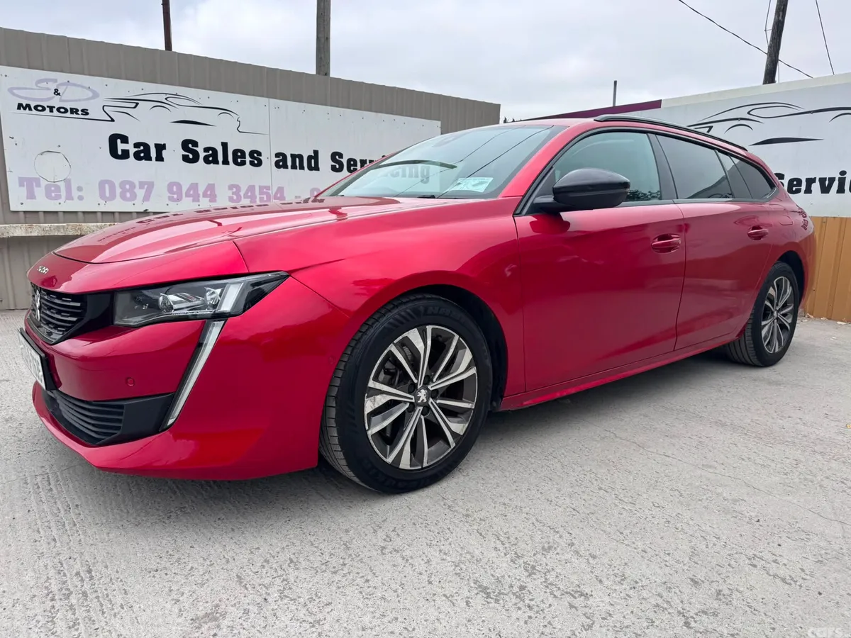 Peugeot 508 Estate/Jeep, Petrol Plug-in Hybrid, 2022, Red