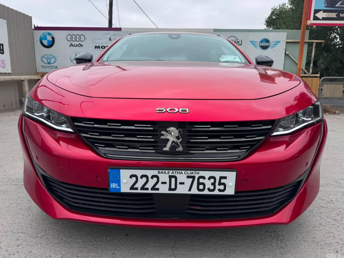 Peugeot 508 Estate/Jeep, Petrol Plug-in Hybrid, 2022, Red