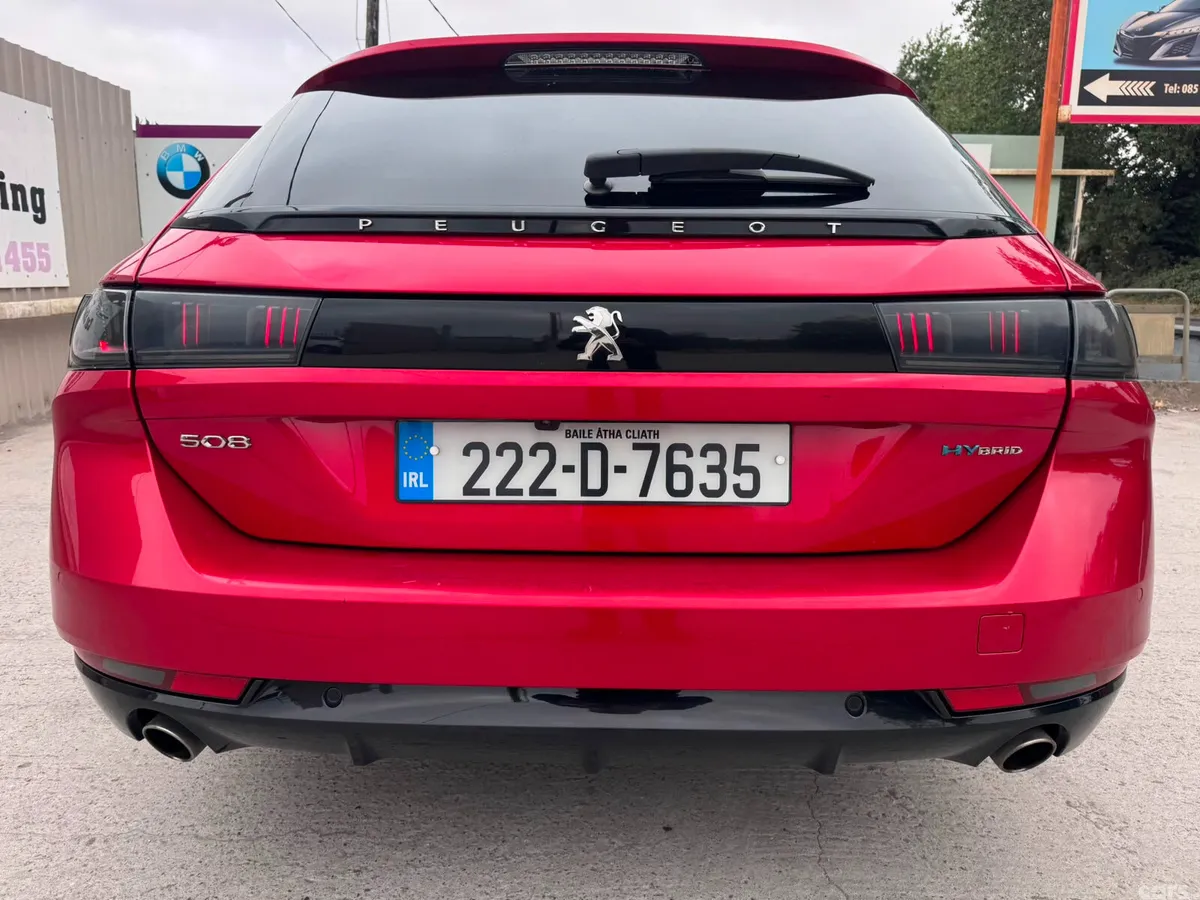 Peugeot 508 Estate/Jeep, Petrol Plug-in Hybrid, 2022, Red