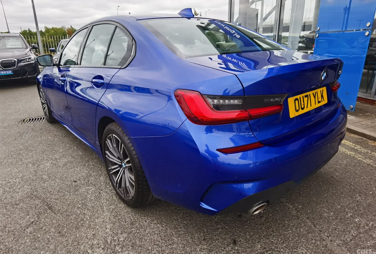 BMW 3-Series Saloon, Petrol Plug-in Hybrid, 2021, Blue