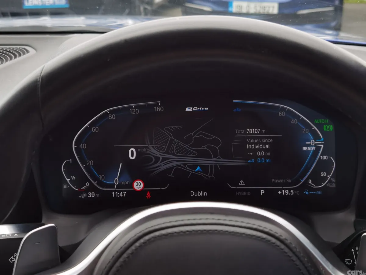 BMW 3-Series Saloon, Petrol Plug-in Hybrid, 2021, Blue
