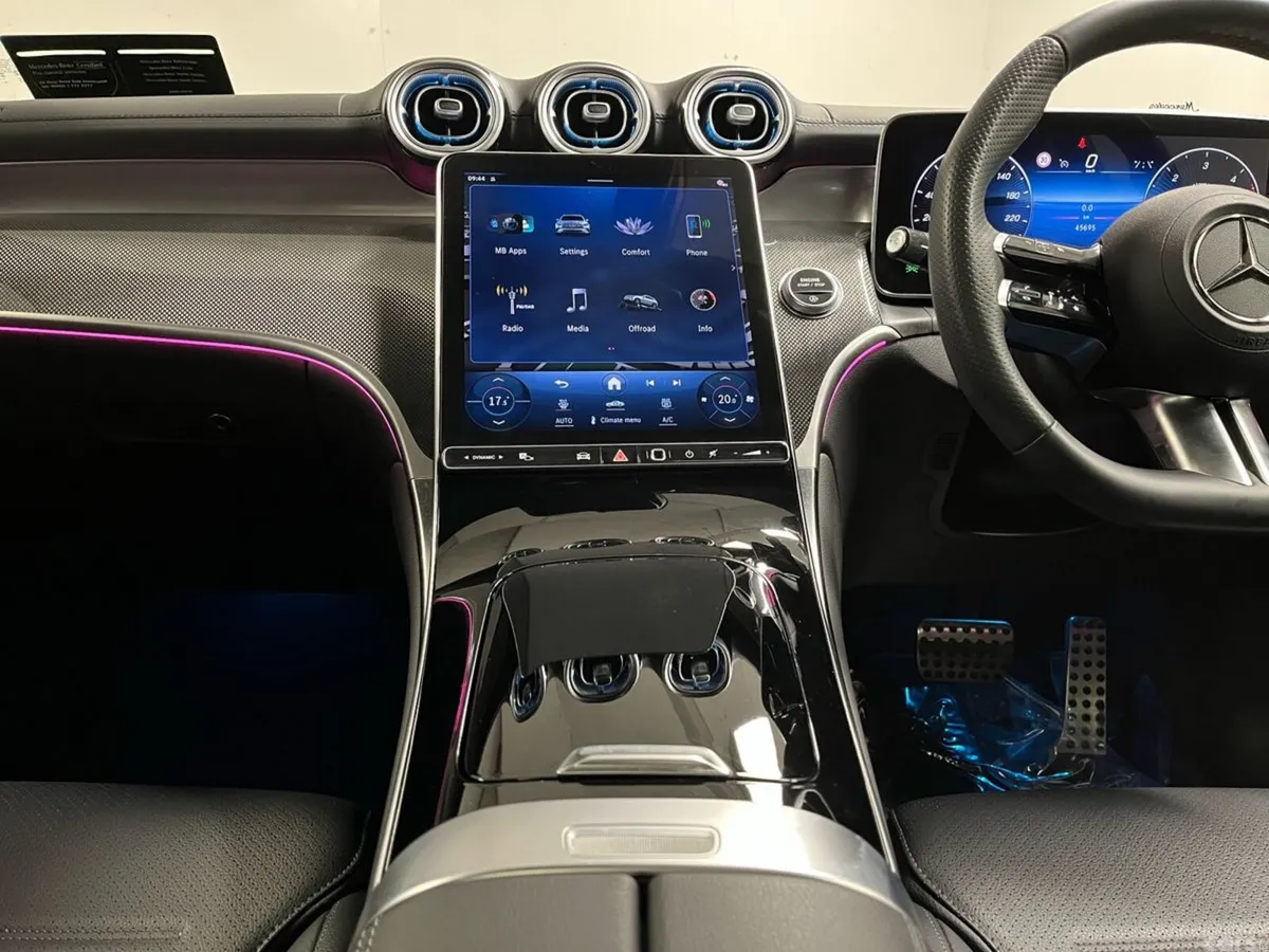 Mercedes-Benz GLC SUV, Diesel Hybrid, 2024, Black