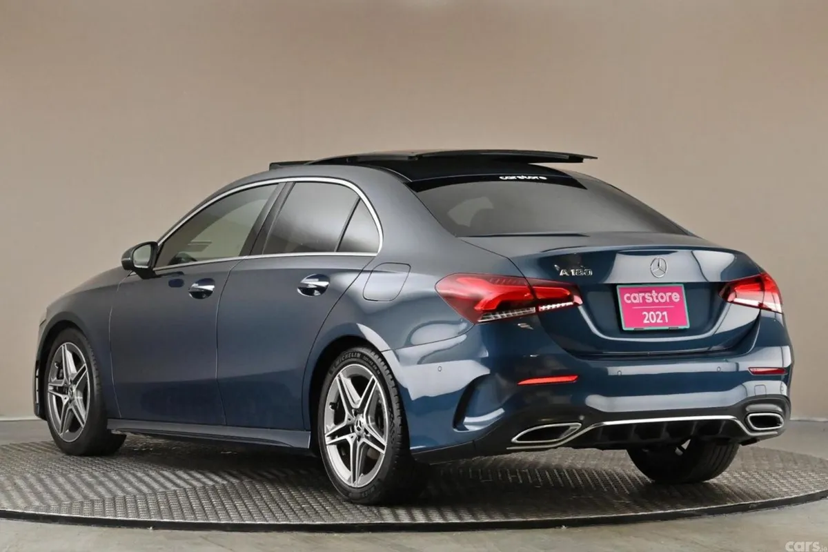 Mercedes-Benz A-Class Saloon, Petrol, 2021, Blue