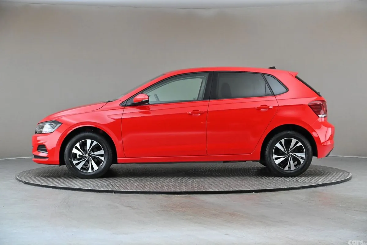 Volkswagen Polo Hatchback, Petrol, 2021, Red