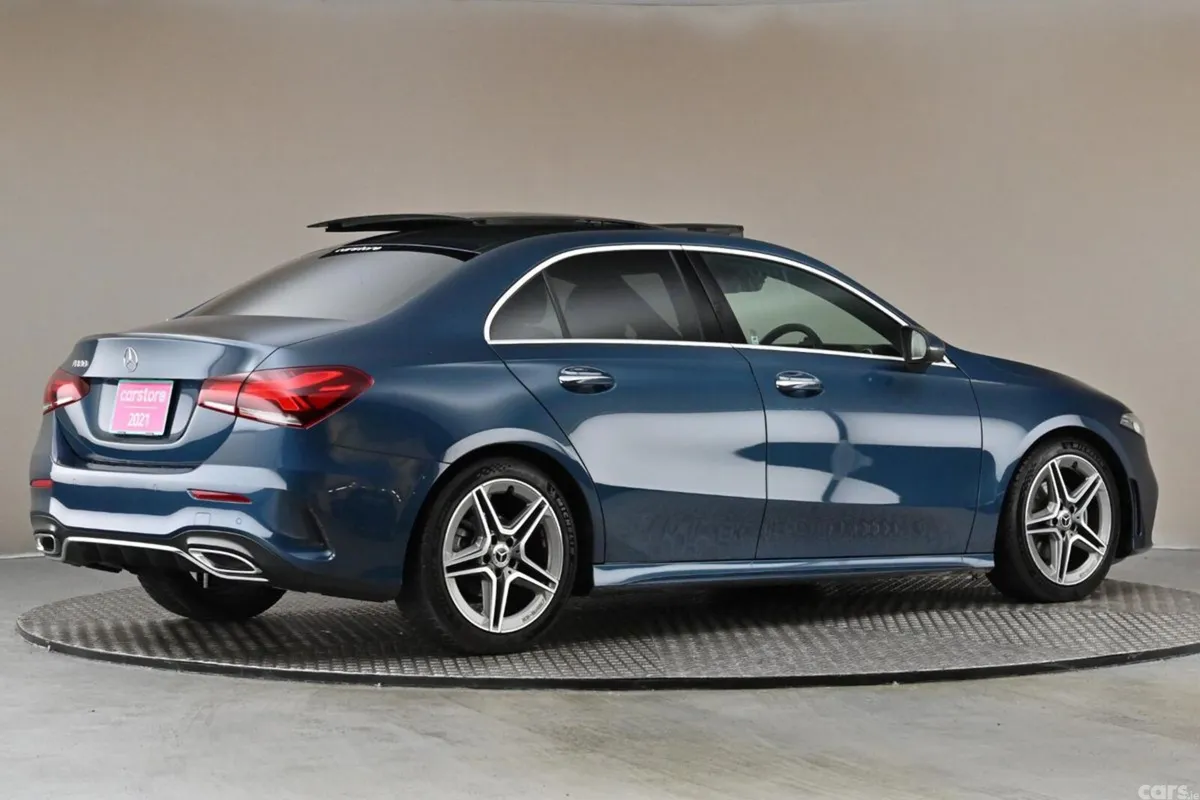 Mercedes-Benz A-Class Saloon, Petrol, 2021, Blue