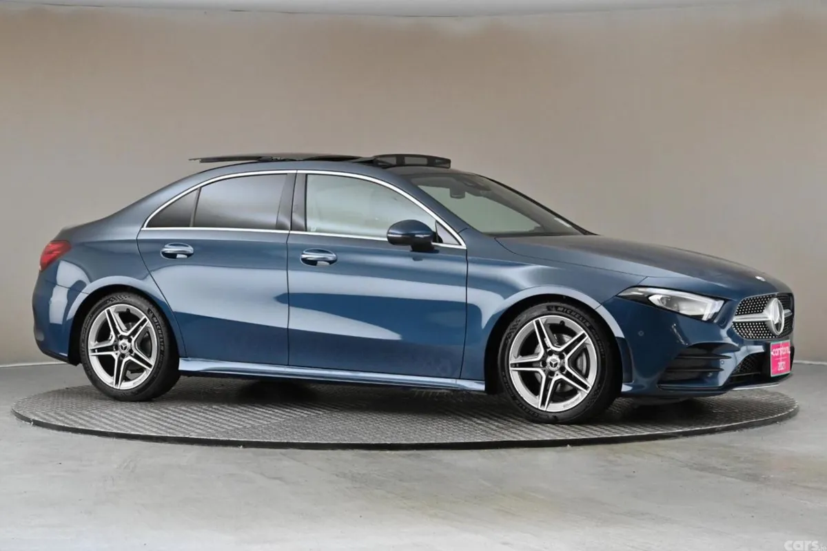 Mercedes-Benz A-Class Saloon, Petrol, 2021, Blue
