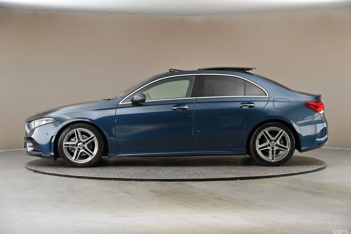 Mercedes-Benz A-Class Saloon, Petrol, 2021, Blue