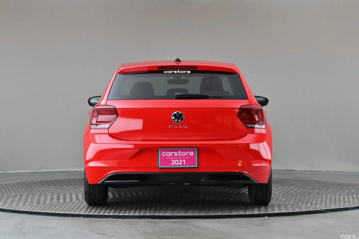 Volkswagen Polo Hatchback, Petrol, 2021, Red