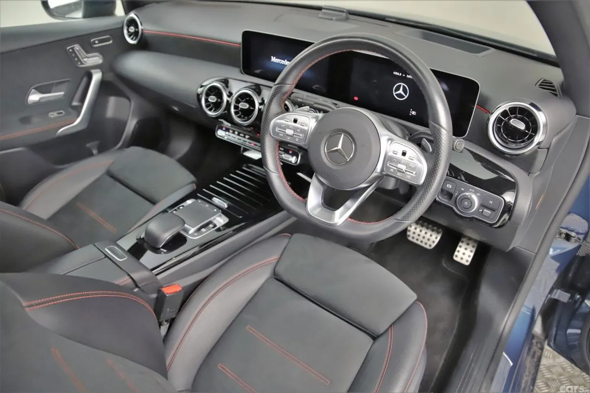 Mercedes-Benz A-Class Saloon, Petrol, 2021, Blue