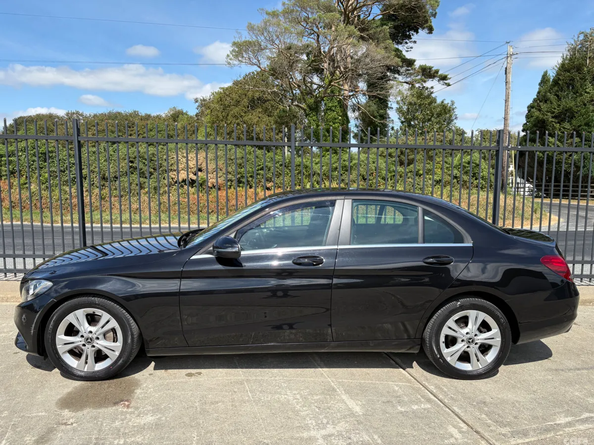 Mercedes-Benz C-Class Saloon, Diesel Hybrid, 2018, Black