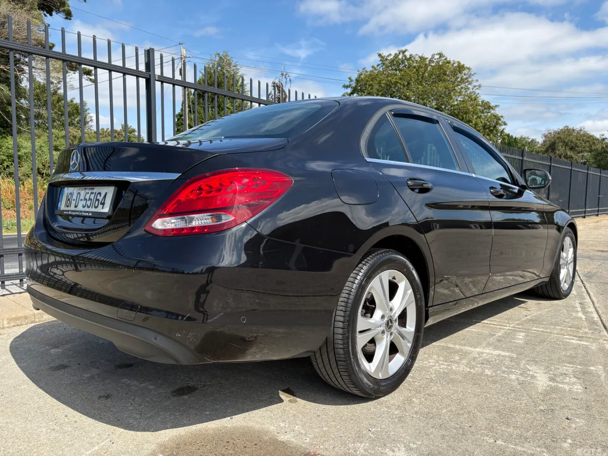 Mercedes-Benz C-Class Saloon, Diesel Hybrid, 2018, Black