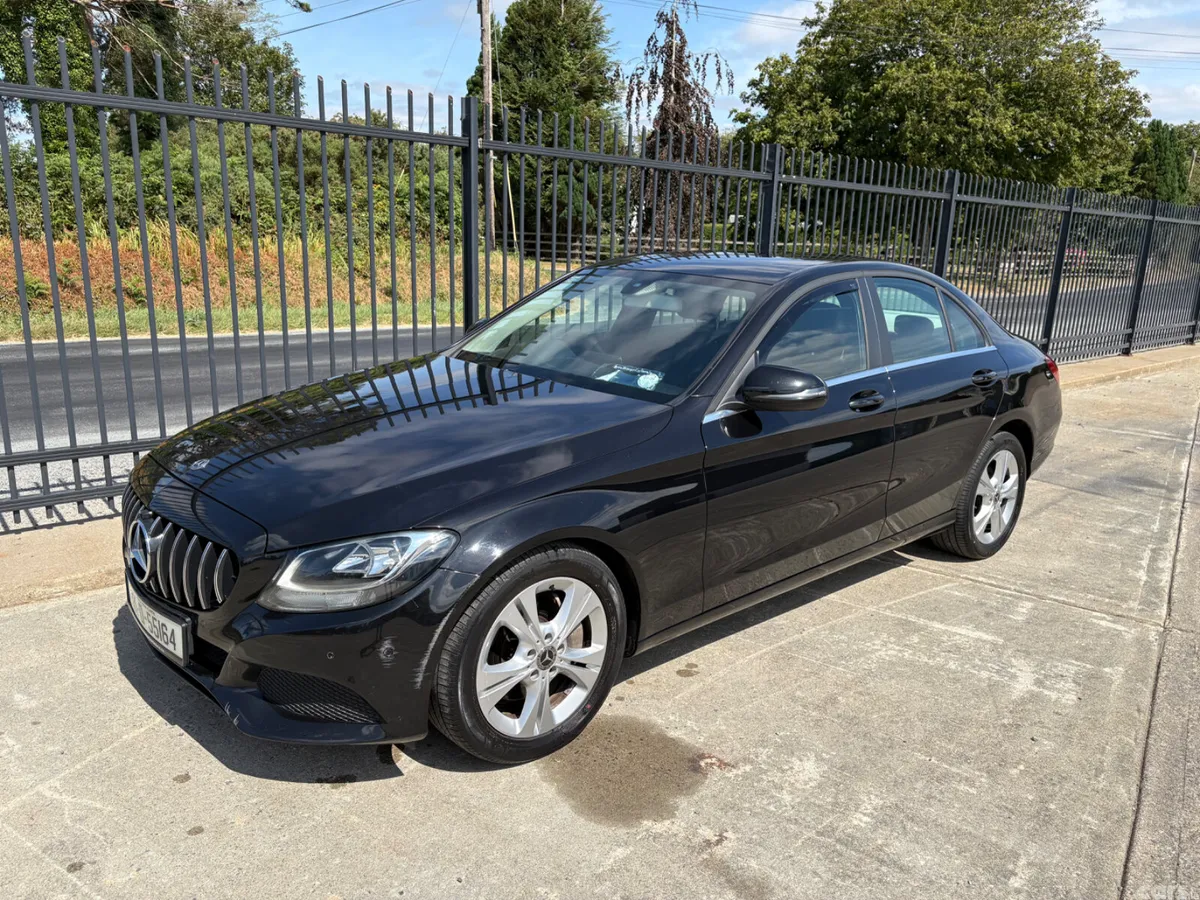 Mercedes-Benz C-Class Saloon, Diesel Hybrid, 2018, Black