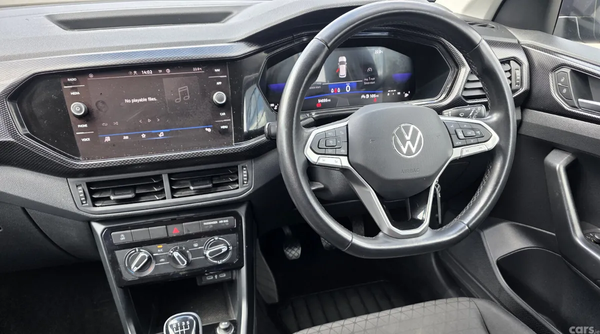 Volkswagen T-Cross SUV, Petrol, 2023, Grey