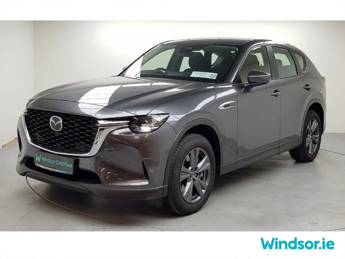 Mazda CX-60 SUV, Petrol Plug-in Hybrid, 2024, Grey
