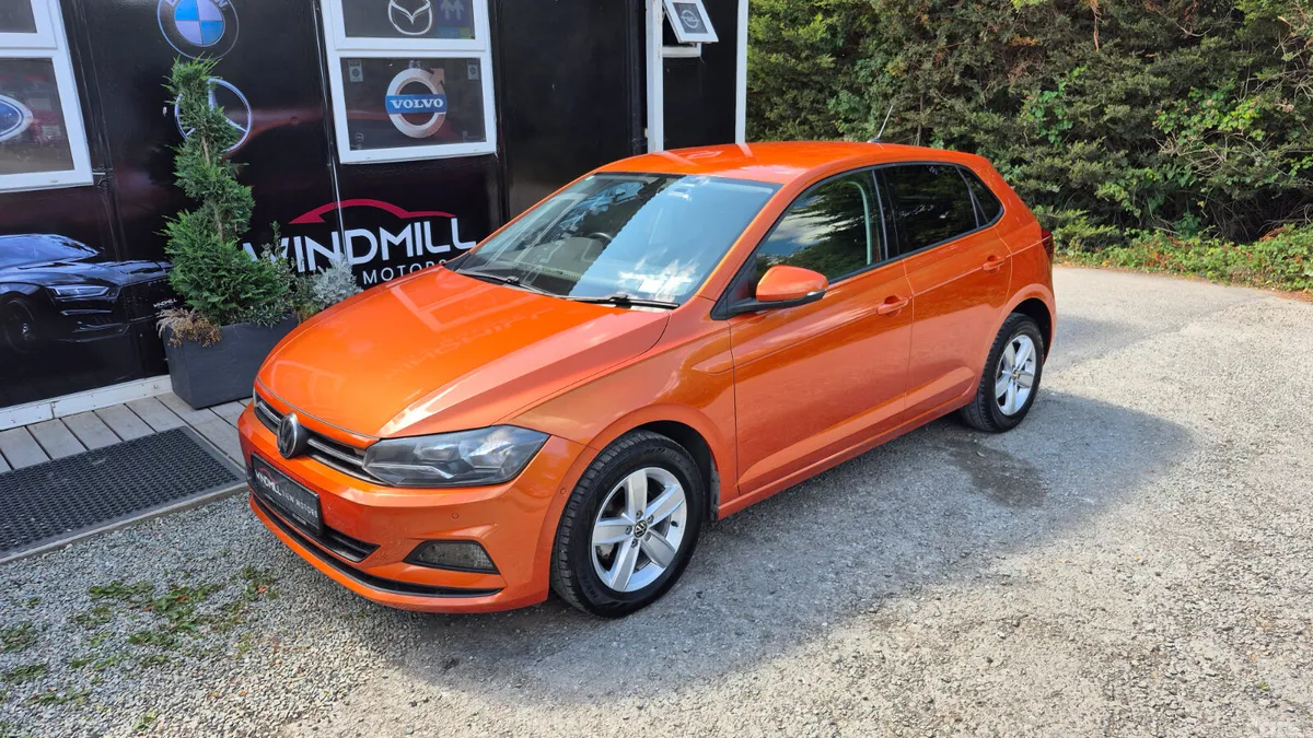 Volkswagen Polo Hatchback, Petrol, 2019, Orange