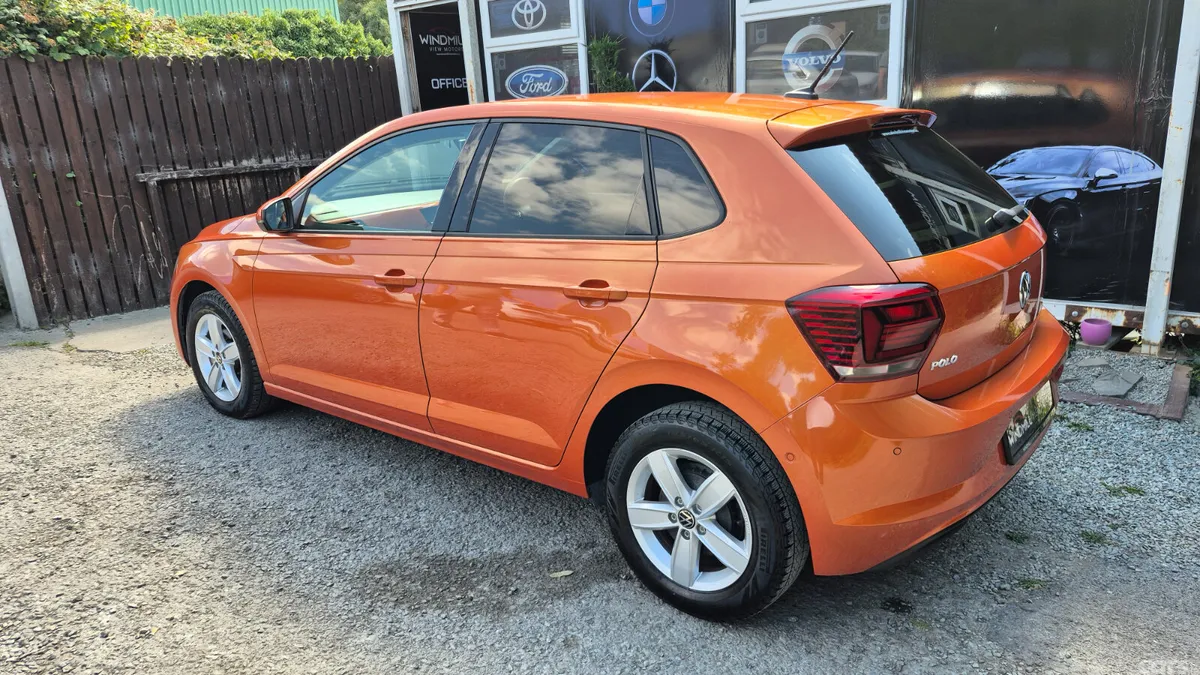 Volkswagen Polo Hatchback, Petrol, 2019, Orange
