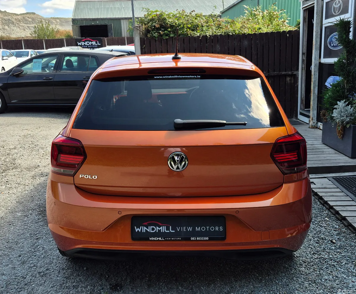 Volkswagen Polo Hatchback, Petrol, 2019, Orange