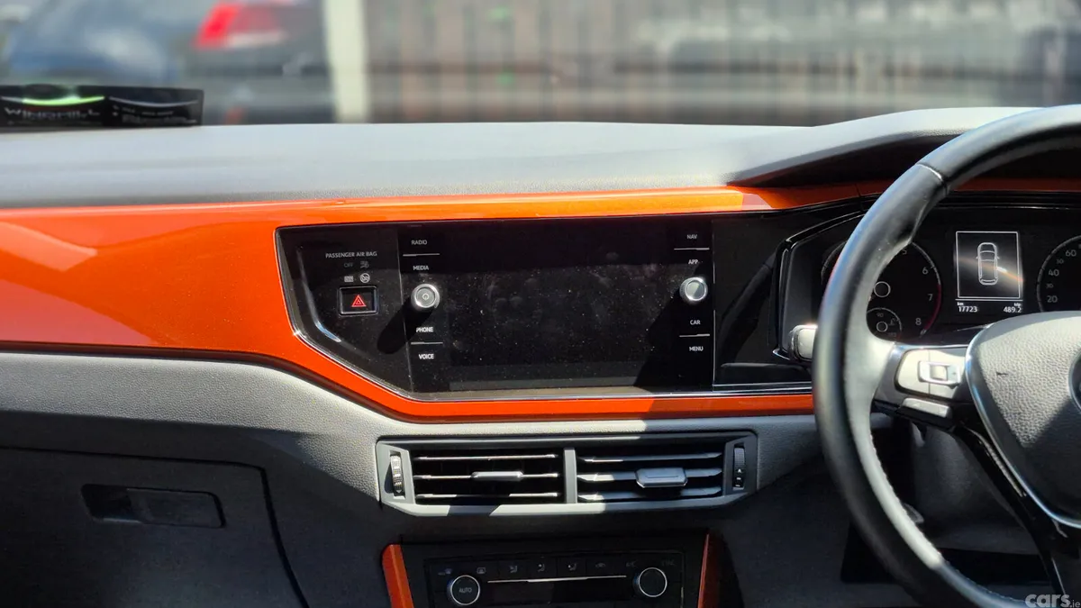 Volkswagen Polo Hatchback, Petrol, 2019, Orange