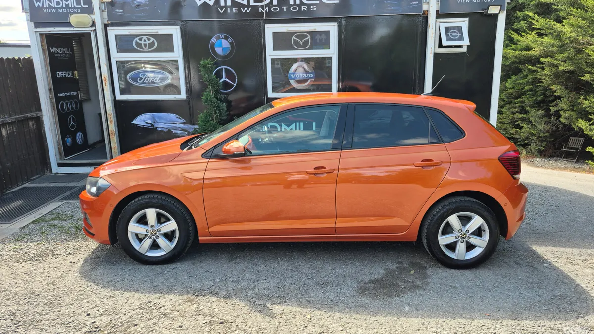 Volkswagen Polo Hatchback, Petrol, 2019, Orange