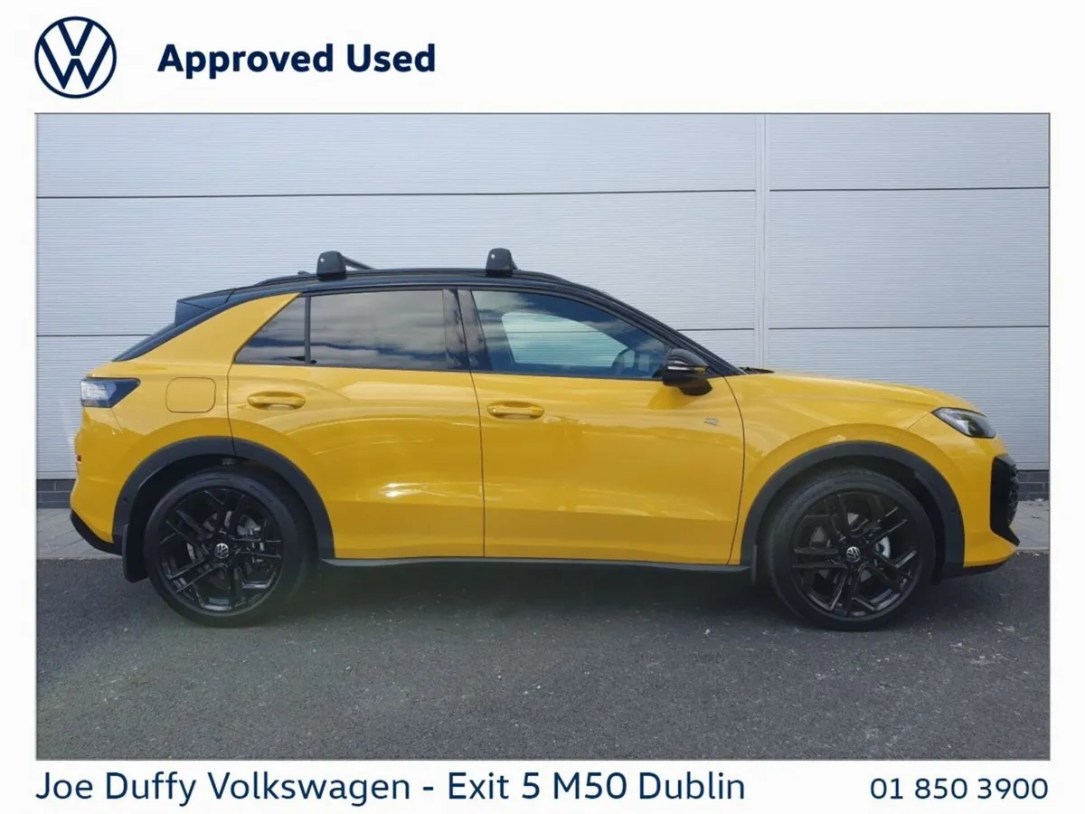 Volkswagen T-Roc SUV, Petrol, 2026, Yellow