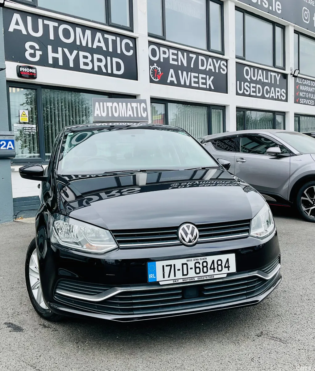 Volkswagen Polo Hatchback, Petrol, 2017, Black
