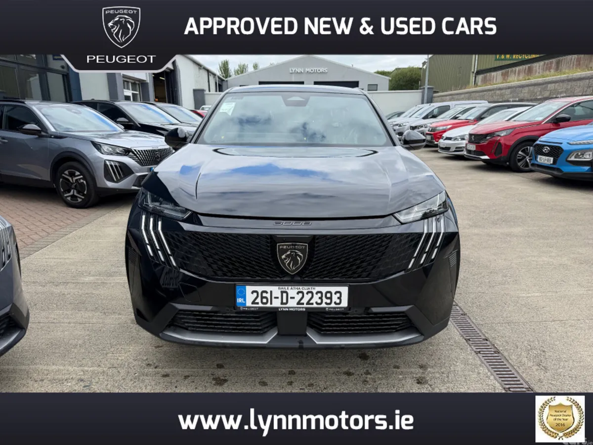 Peugeot 3008 MPV, Petrol, 2026, Black