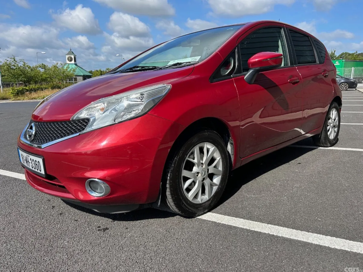 Nissan Note Hatchback, Diesel, 2016, Red