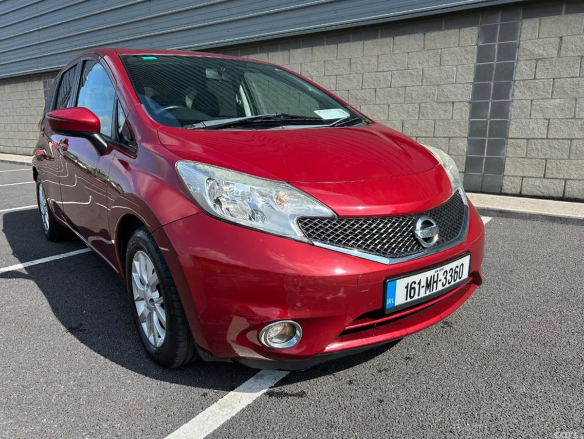 Nissan Note Hatchback, Diesel, 2016, Red
