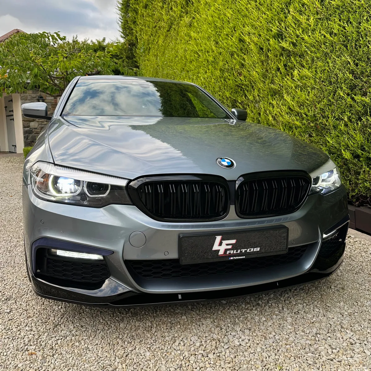 BMW 5-Series Saloon, Diesel, 2018, Blue